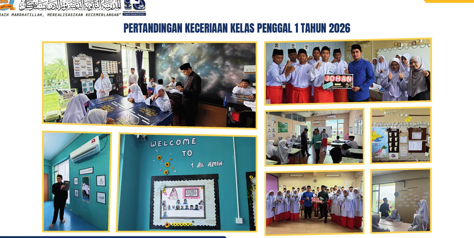 Pertandingan Keceriaan Kelas Penggal 1 2026